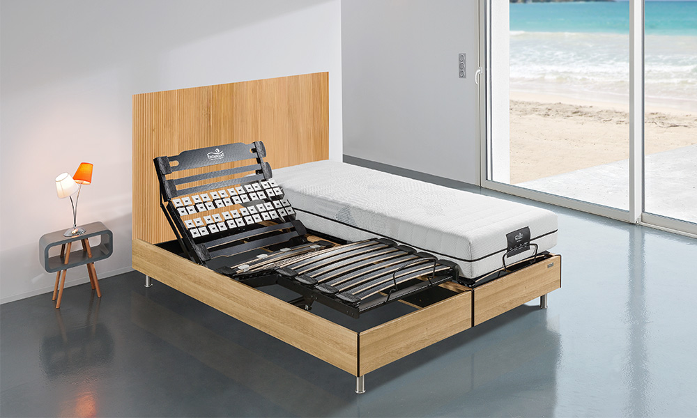 Literie électrique 2 x 80 x 200 cm