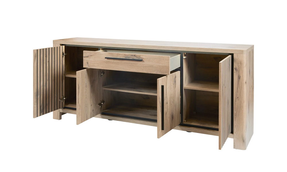 Enfilade 4 portes 1 tiroir – Image 3