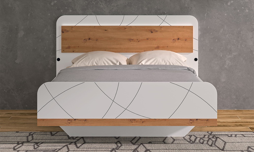 Lit seul 140 x 190 cm – Image 2